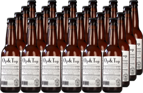 De Molen Op & Top doos met 24 flesjes van 0,33 liter De Molen Op & Top doos met 24 flesjes van 0,33 liter
